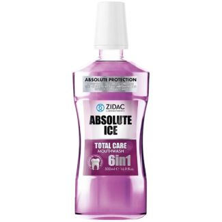 Zidac Absolute Ice Total Care 6 in 1 Mouthwash - 500ml