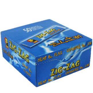 Zig-Zag Blue King Size Slim Rolling Papers