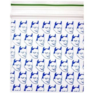 Zipper Grip Seal Printed Resealable Bags - Blue Devils (30x30mm)