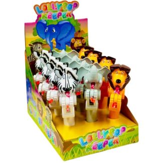 Zoo Animal Lollipops Assortment – Pack of 12