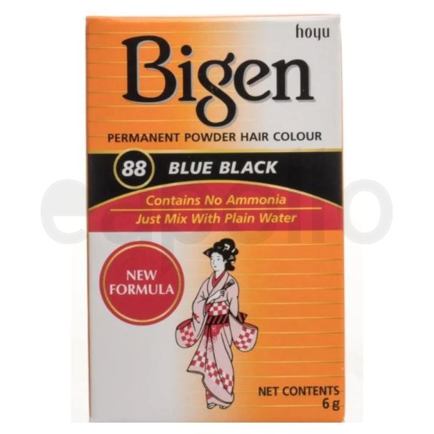 Wholesale Bigen Permanent Powder Hair Colour - Blue Black (88)