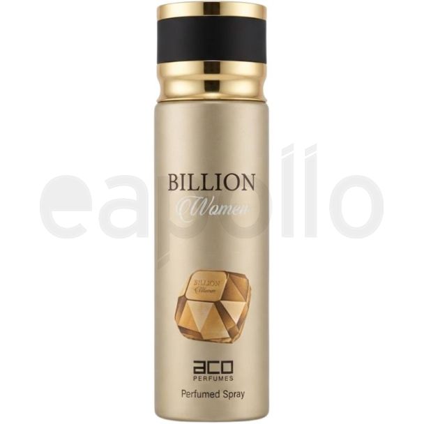 Aco Perfumes Ladies Perfumed Spray 200ml - Billion 