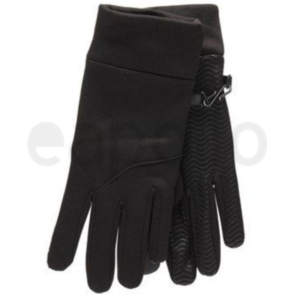 Adults Sport Gloves with Gripper & Touch Screen - Black