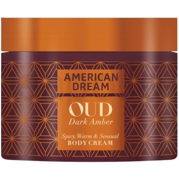 American Dream Oud Dark Amber Body Cream - 500ml