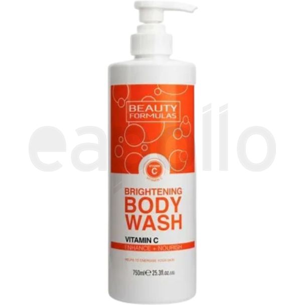 Beauty Formulas Brightening Body Wash - Vitamin C (750ml)
