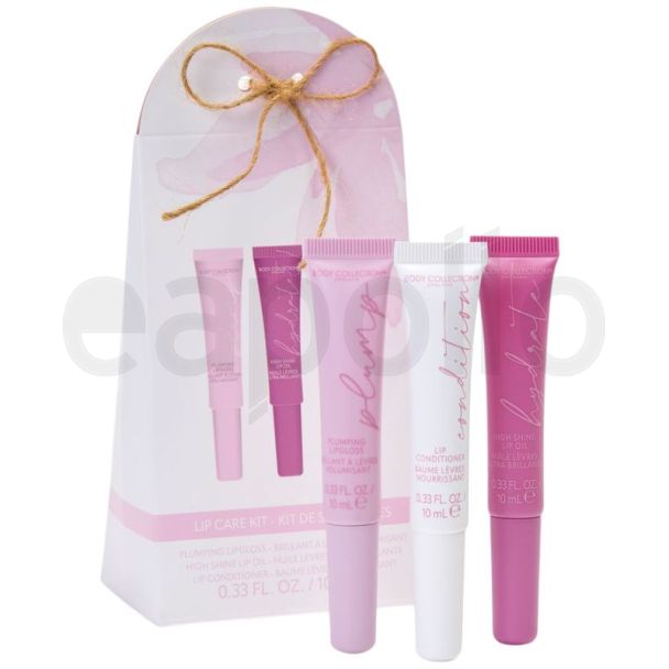 Body Collection Lip Care Kit - Lip gloss, Lip Oil & Lip Conditioner