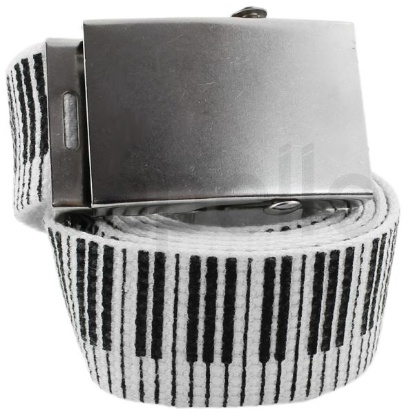 Childrens Canvas Belts with Piano Print