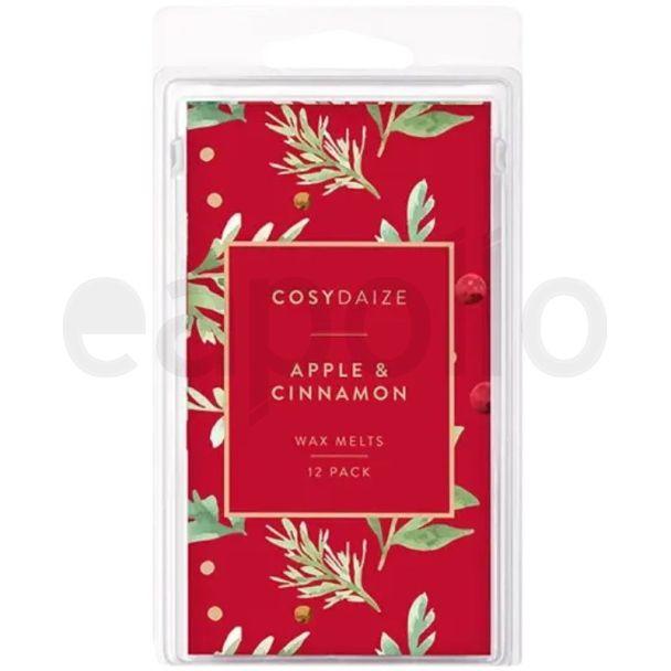 Christmas Apple & Cinnamon Wax Melts - Pack of 12