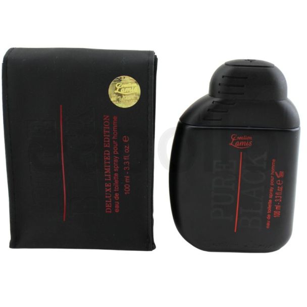 Creation Lamis Men's Perfume -Pure Black (Deluxe Limited Edition)