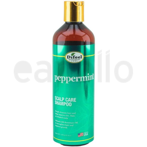 Difeel Peppermint Scalp Care Shampoo - 354.9ml