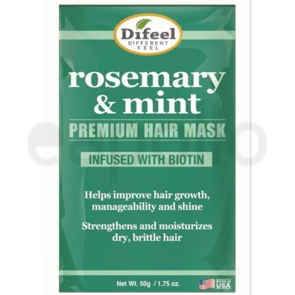 Difeel Premium Hair Mask - Rosemary & Mint (50g)