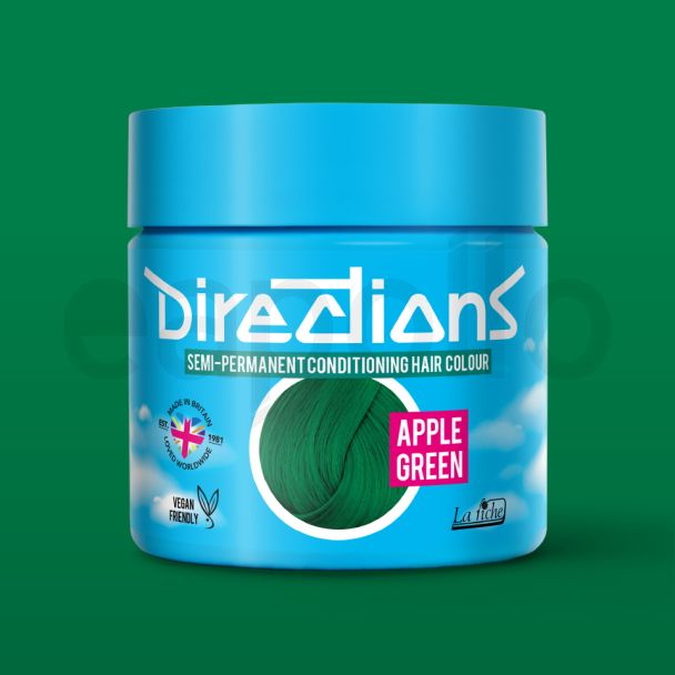 Directions Semi Permanent Hair Colour - Apple Green