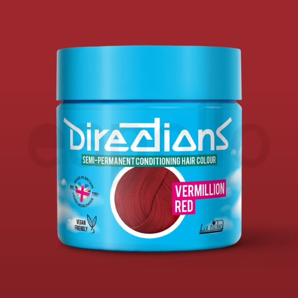 Directions Semi Permanent Hair Colour - Vermillion Red