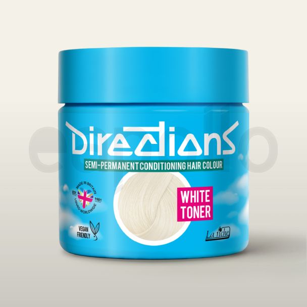 Directions Semi Permanent Hair Colour - White Toner
