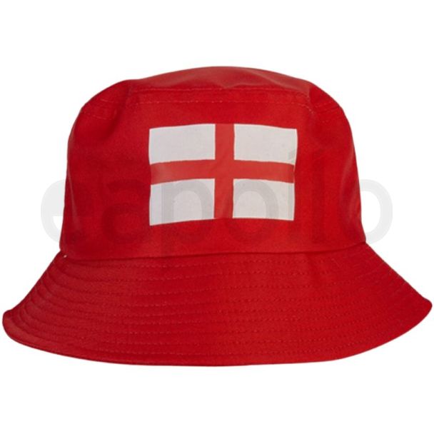England Bucket Hat - Red