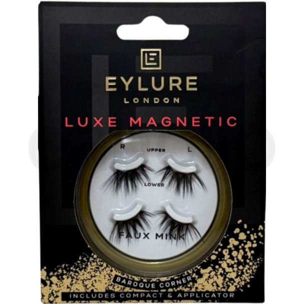 Eylure Luxe Magnetic False Lashes Includes Compact & Applicator