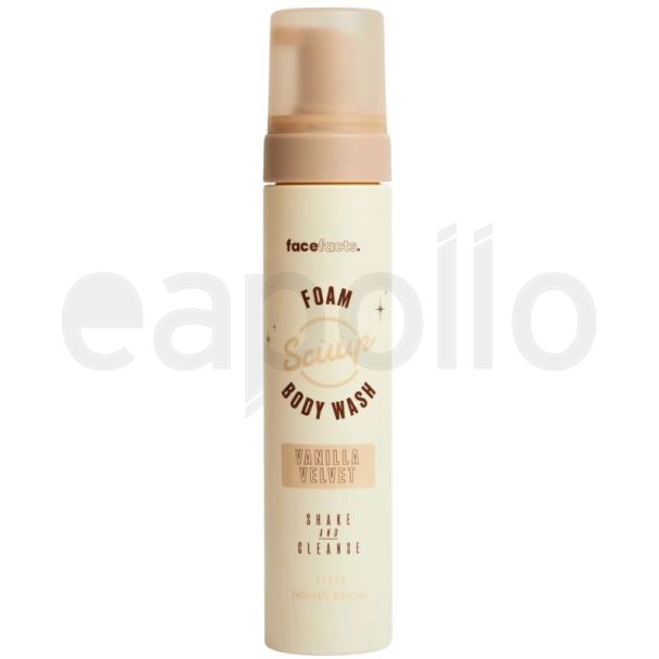 Face Facts Scuup Vanilla Velvet Foam Body Wash - 240ml