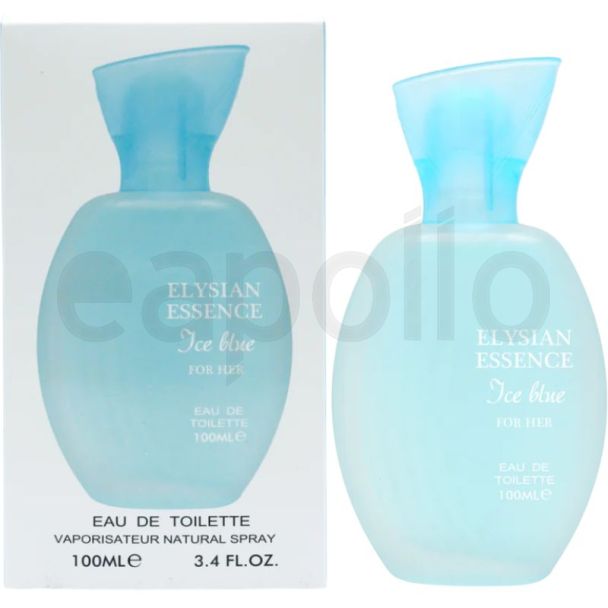 Fine Perfumery Ladies EDT Perfume - Elysian Essence Ice Blue (100ml)