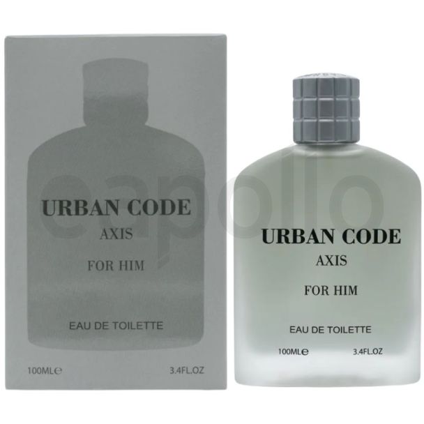 Fine Perfumery Men's EDT Perfume - Urban Code Axix (100ml)