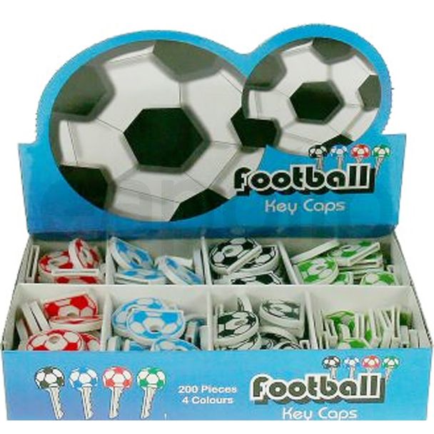 Football Design 200pcs Key Caps - Assorted 