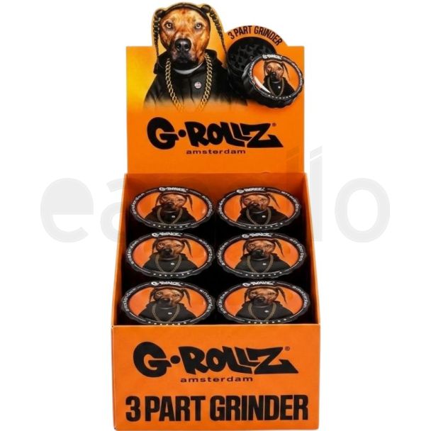 G-Rollz 3 -Part Plastic Hamdmuller - Rap Dog (53x20mm)