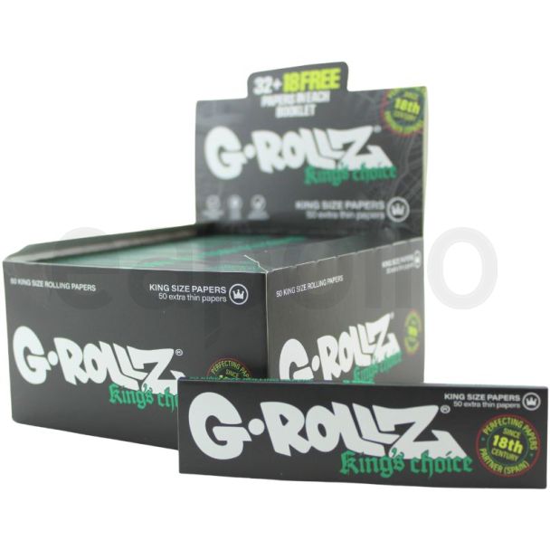 G-Rollz King Size Papers Plus Extra Thin Paper