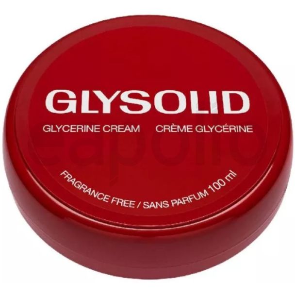Glysolid Glycerine Cream - Fragrance Free - 100ml