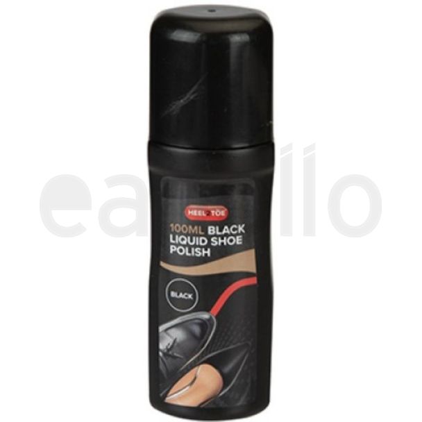 Heel2Toe Liquid Shoe Polish 100ml – Black