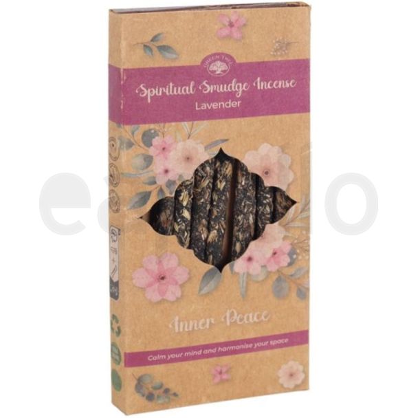 Inner Peace Spiritual Smudge Incense Sticks - Lavender - 8 Sticks