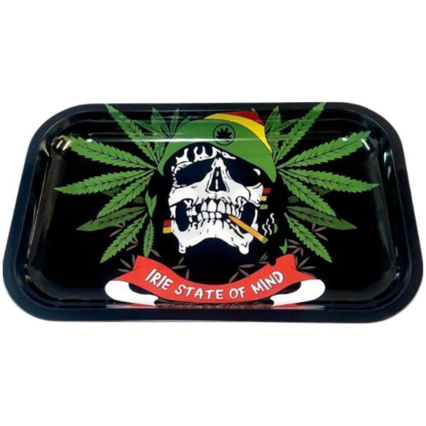 'IRIE State of Mind' Metal R-Tray - Medium