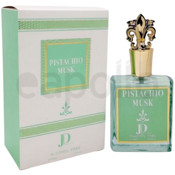 JD Unisex Alcohol Free Perfume - Pistachio Musk