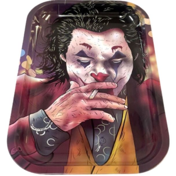 'Joker' Design Metal R-Tray - Medium
