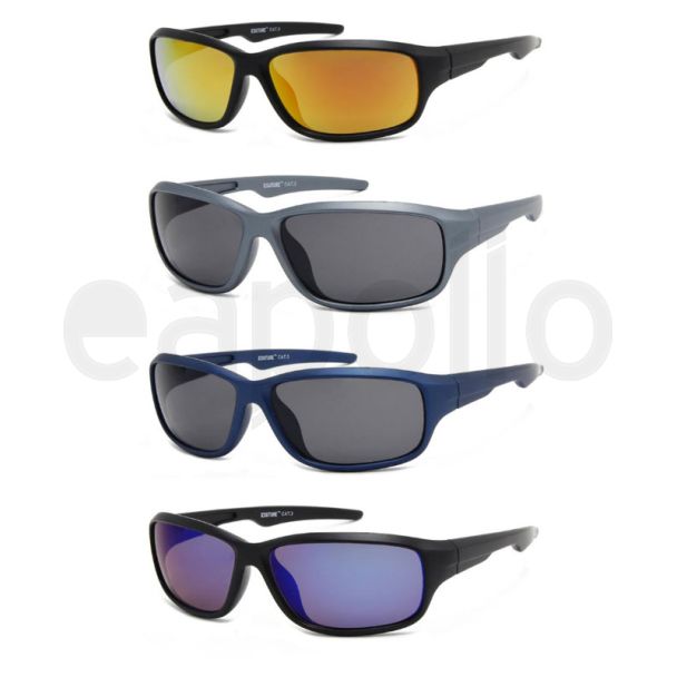 Kids Rectangular Reflector Sunglasses - Assorted