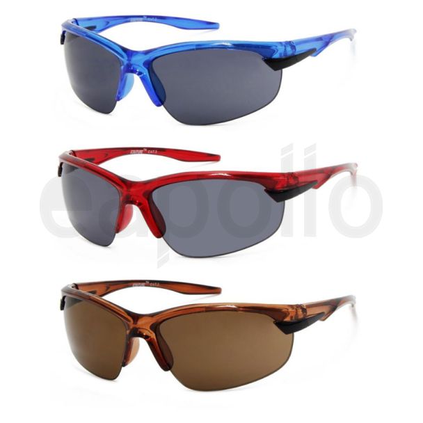 Kids Rectangular Sports Sunglasses - Assorted