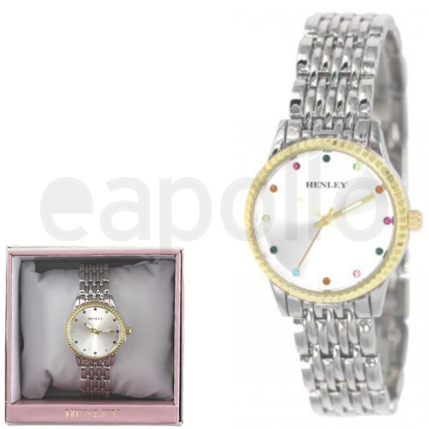 Wholesale Ladies Henley Rainbow Spectrum Diamante Watch