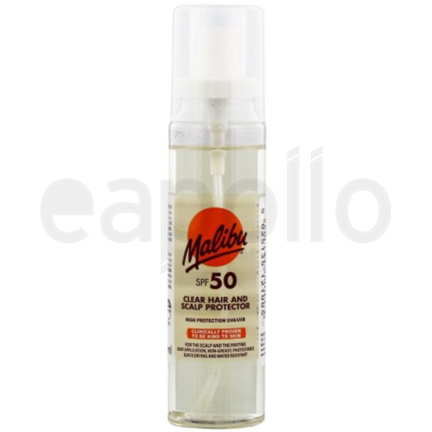 Malibu SPF 50 Clear Hair And Scalp Protector - 100ml