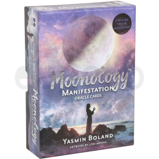 Moonology Manifestation Oracle Card Deck by Yasmin Boland
