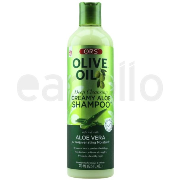 ORS Olive Oil Creamy Aloe Shampoo - 370ml 