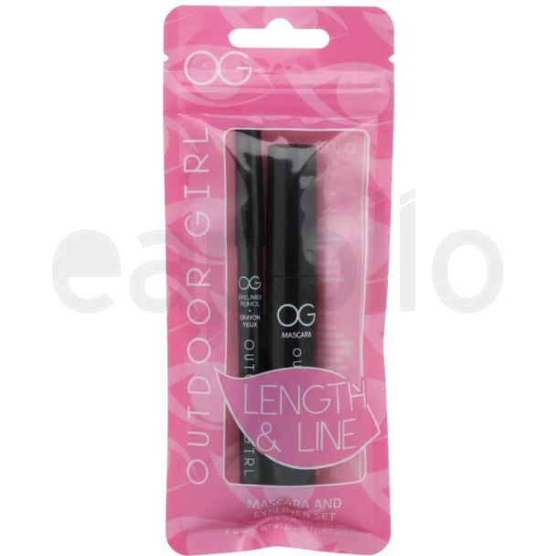 Out Door Girl Mascara And Eyeliner Gift Set - Length & Line