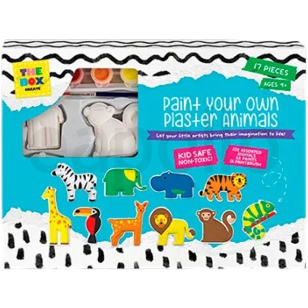 Paint Your Own Plaster Characters – 10 Pack