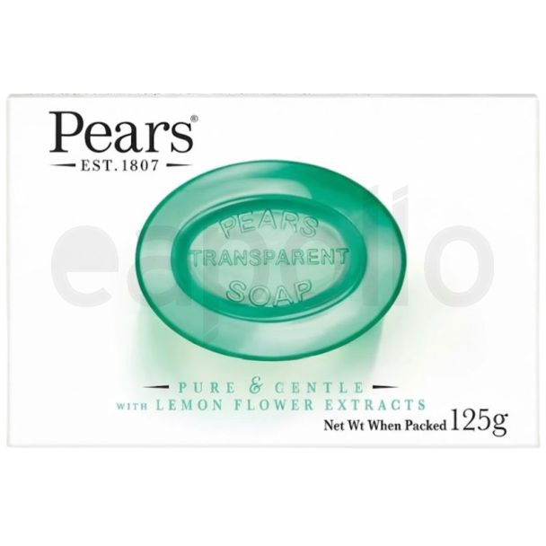 Pear Transparent Soap With Lemon Flower Extracts- 125g