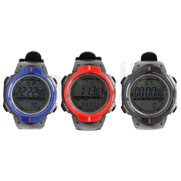 Wholesale Polit Multi- Functional Sports Watches- Assorted Colours