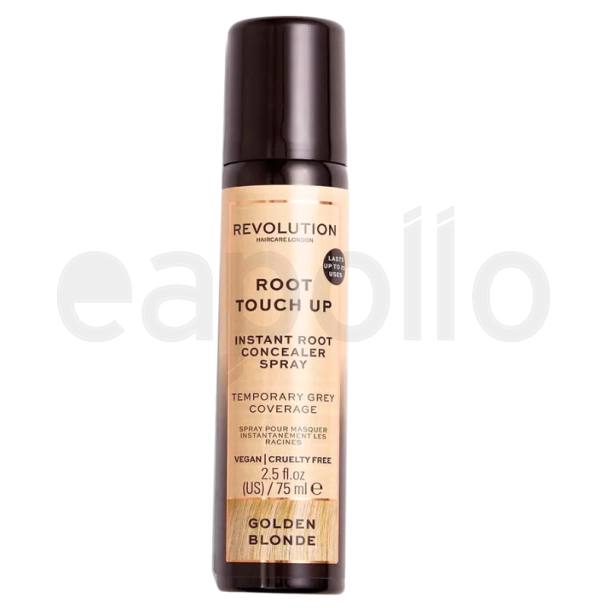 Revolution Root Touch Up Instant Root Concealer Spray 75ml - Golden Blonde