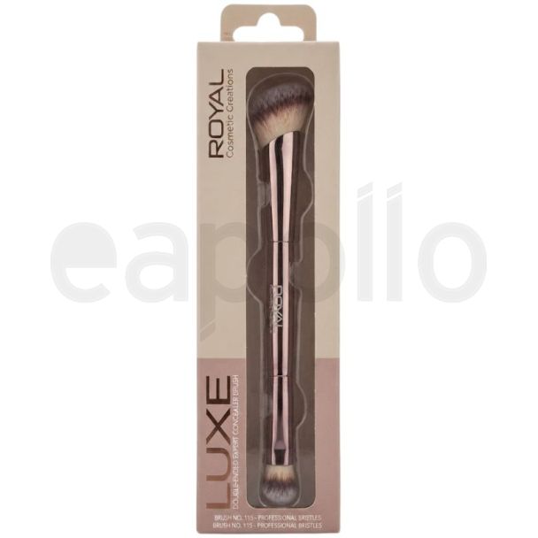 Royal Cosmetics Luxe Double Ended Expert and Concealer Brush