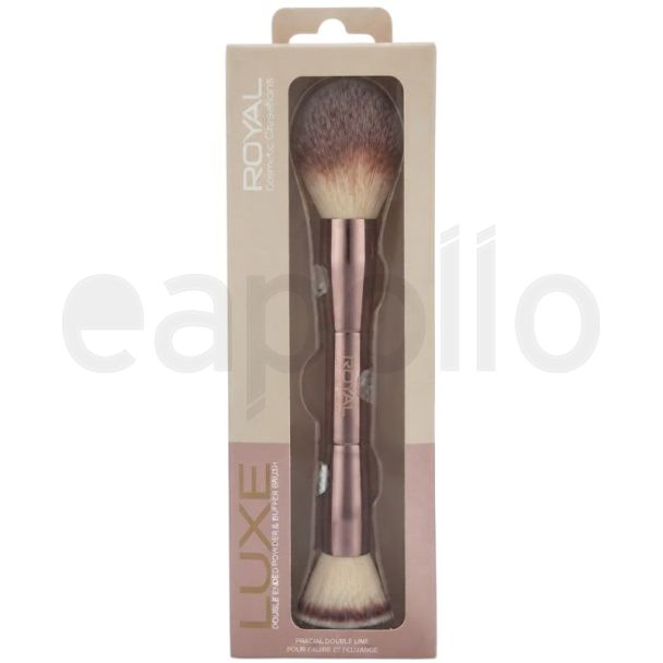 Royal Cosmetics Luxe Double Ended Powder and Buffer Brush 