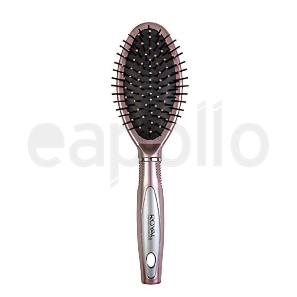 Royal Cosmetics Rose Gold Paddle Hair Brush - 6.5cm x 24cm