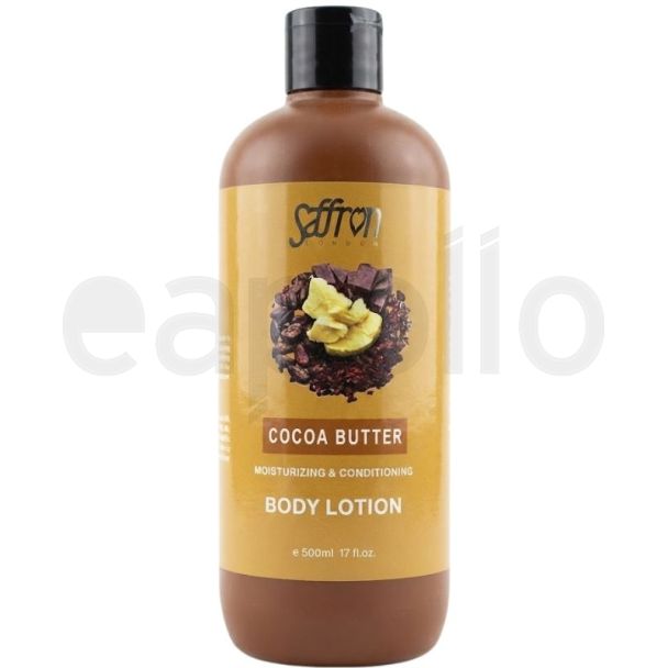 Saffron Moisturizing & Conditioning Body Lotion - Cocoa Butter (500ml)