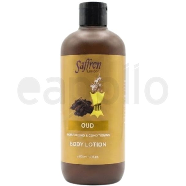 Saffron Moisturizing & Conditioning Body Lotion - Oud (500ml)