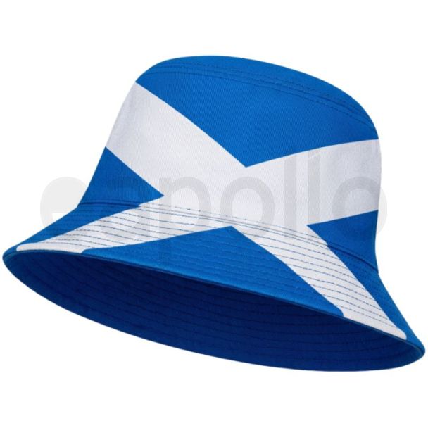 Scottish Saltire Flag Bucket Hat - Blue & White