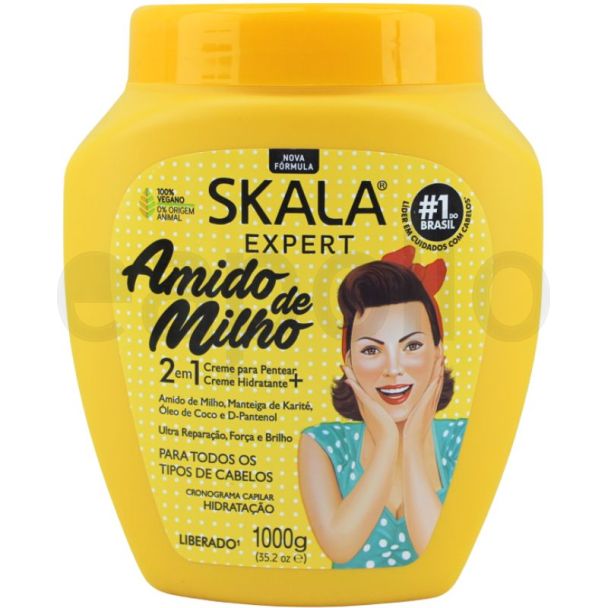 Skala Expert Amido de Milhor 2in1 Hair Treatment Cream - 1000g